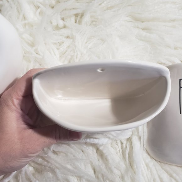 Rae Dunn FRESH GROW Wall Hanging Planters - Picture 3 of 4